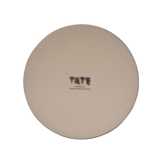 Black ceramic side plate